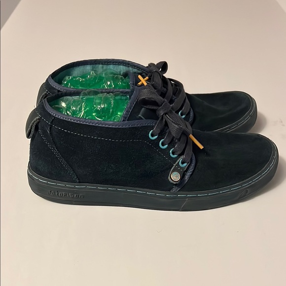 Satorisan Yasuragi Blue Suede Comfort Lace Up Casual Shoes (For Men) Size 8 EUC - Picture 2 of 15